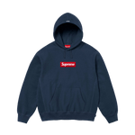 Supreme Box Logo Hoodie FW24 'Navy'