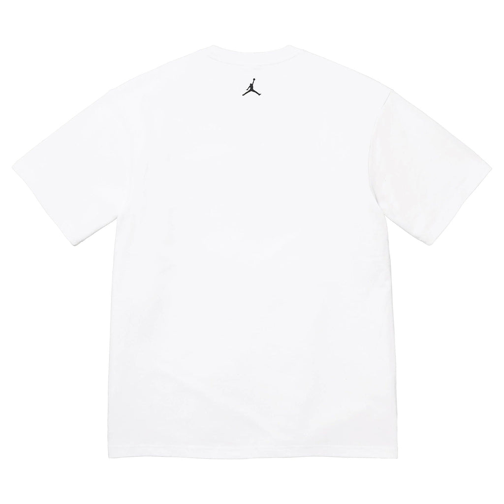 Supreme x Jordan Biggie Tee 'White' - UrlfreezeShops