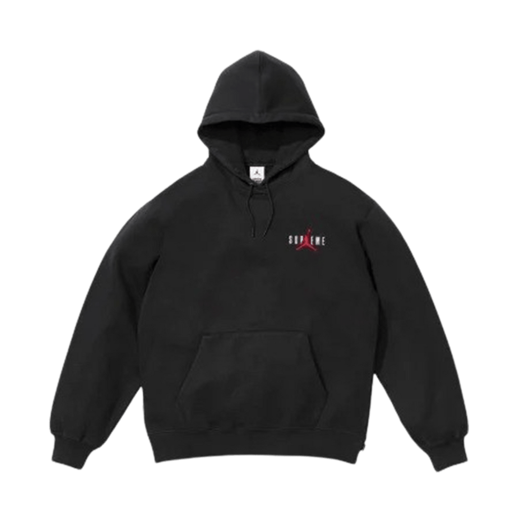 Supreme x Jordan Hoodie 'Black' - CerbeShops