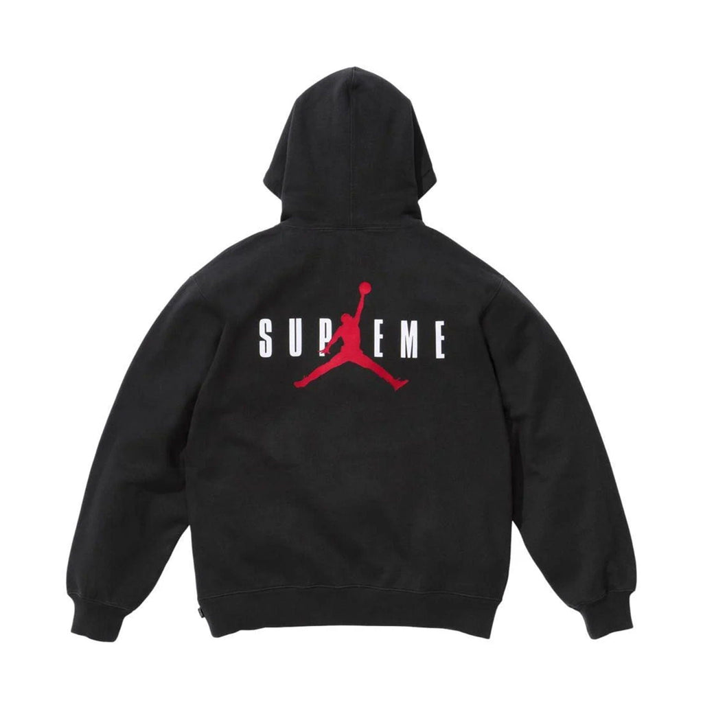 Supreme x Jordan Hoodie 'Black' - CerbeShops