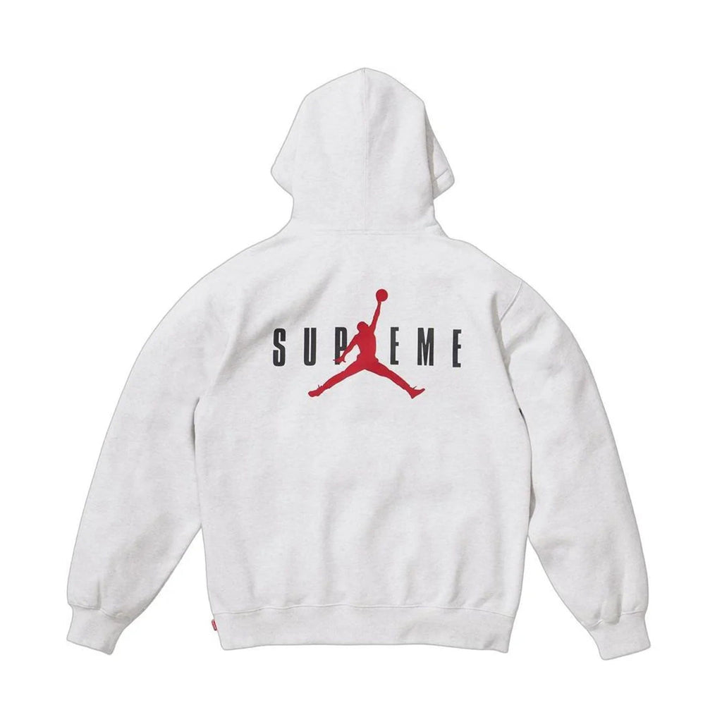 Supreme x Jordan Hoodie 'White' - Kick Game