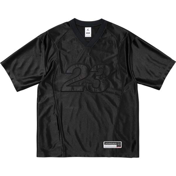 Supreme x Jordan Warm Up Jersey 'Black' - CerbeShops