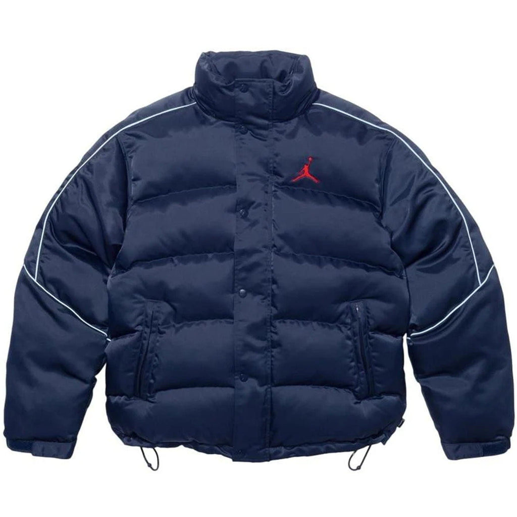 Supreme x Jordan Puffer Jacket 'Navy' - Kick Game