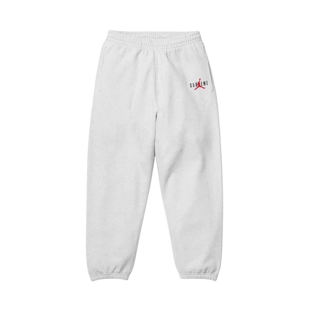 Supreme x Jordan Sweatpants 'White' - Kick Game