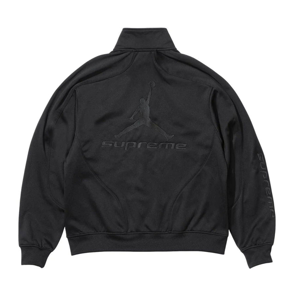 Supreme x Jordan Track Jacket 'Black' - Kick Game