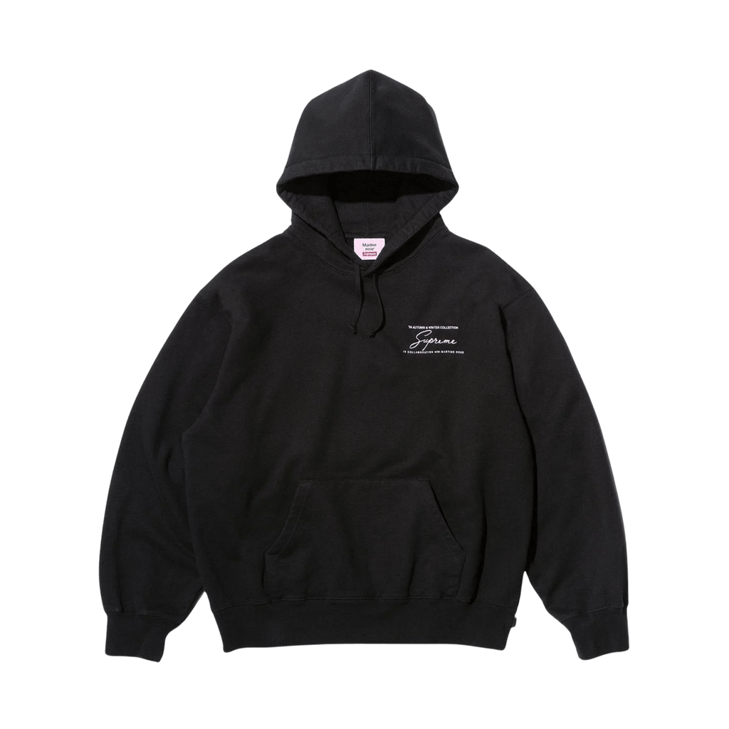 Supreme Martine Rose Hoodie 'Black' - Kick Game