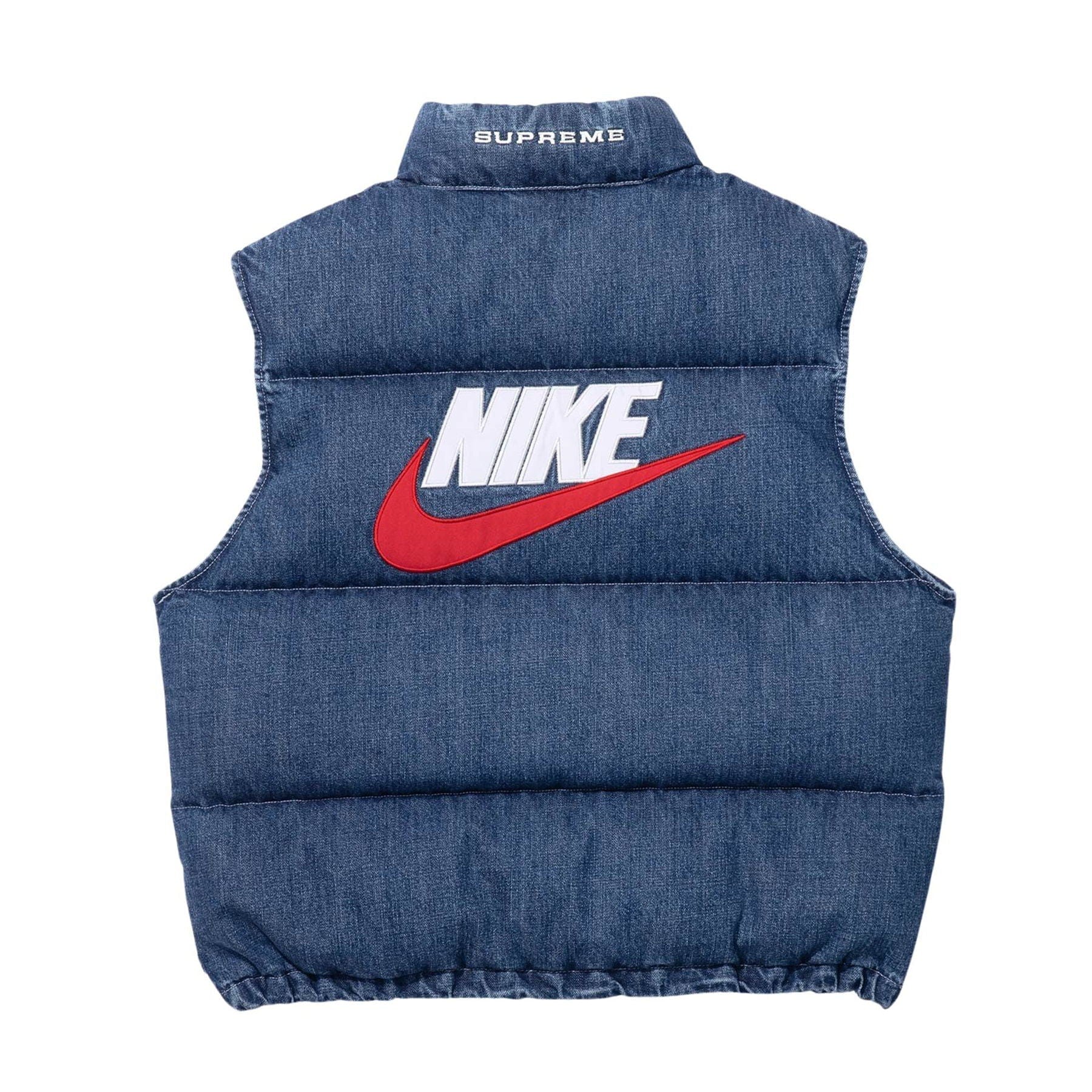 Supreme x Nike Denim Vest Blue