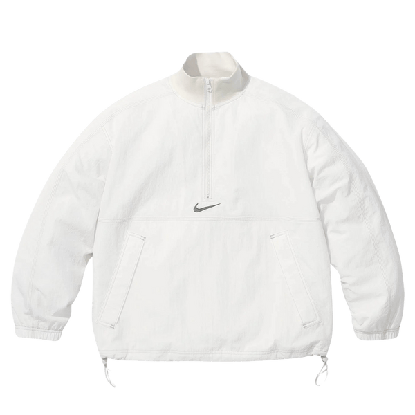 Supreme x Nike Ripstop Pullover 'White' — Kick Game