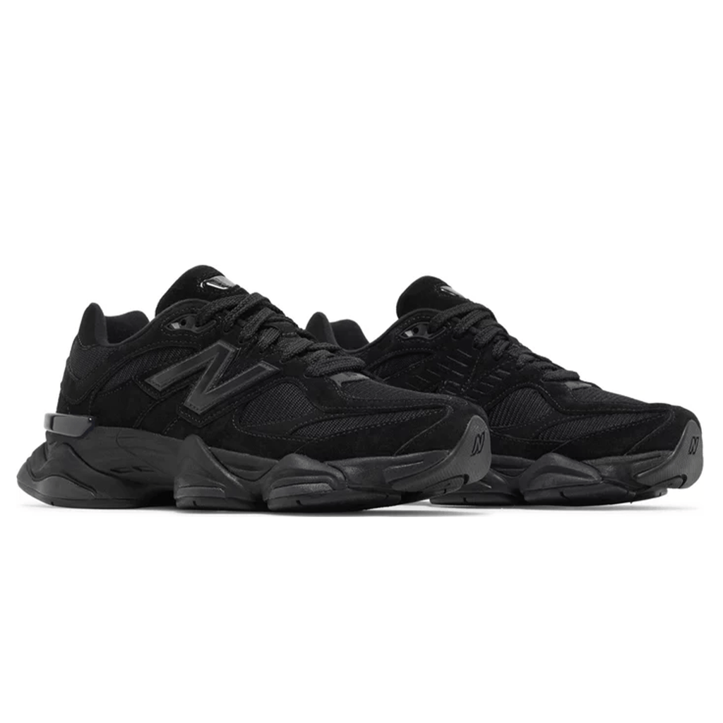 New Balance 9060 'Triple Black Suede' - Kick Game