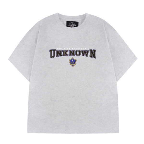 Unknown College Tee 'Grey' - Kick Game