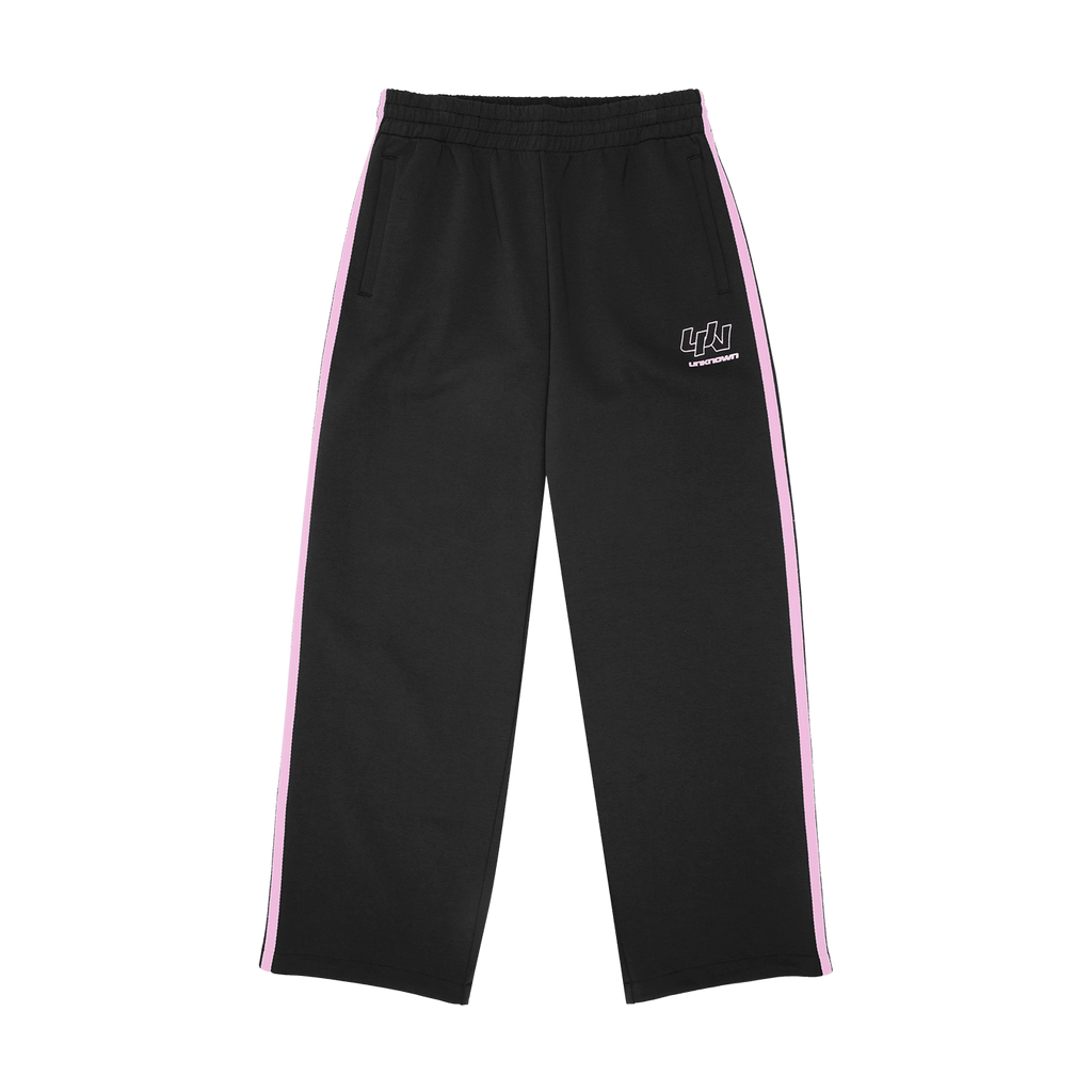 Unknown Pink Stripe Track Pants - Kick Game