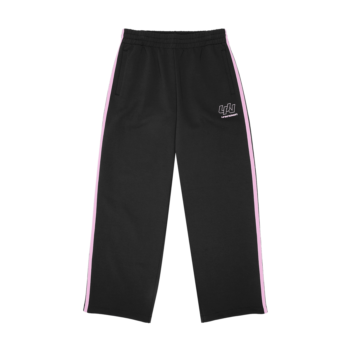 Unknown Pink Stripe Track Pants - Kick Game