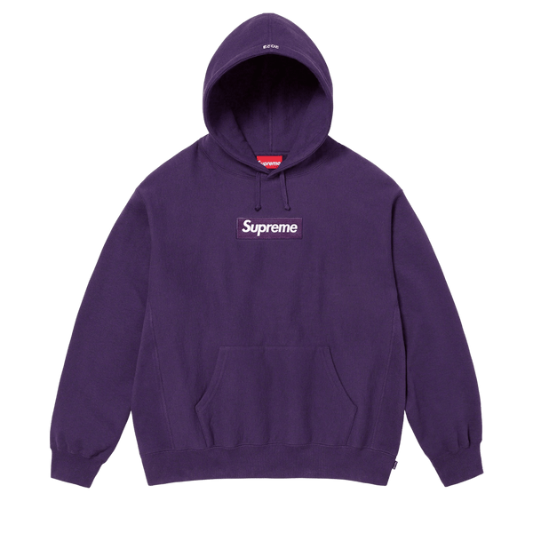 Supreme store lavender hoodie