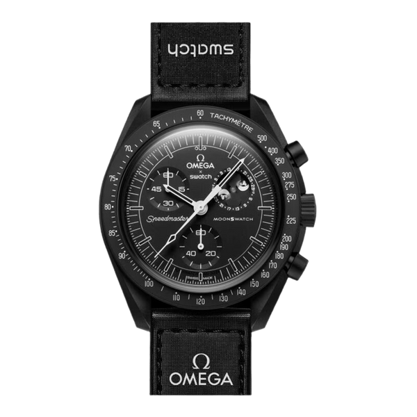 Swatch x Omega Mission To Moonphase MoonSwatch 'Snoopy-Black 