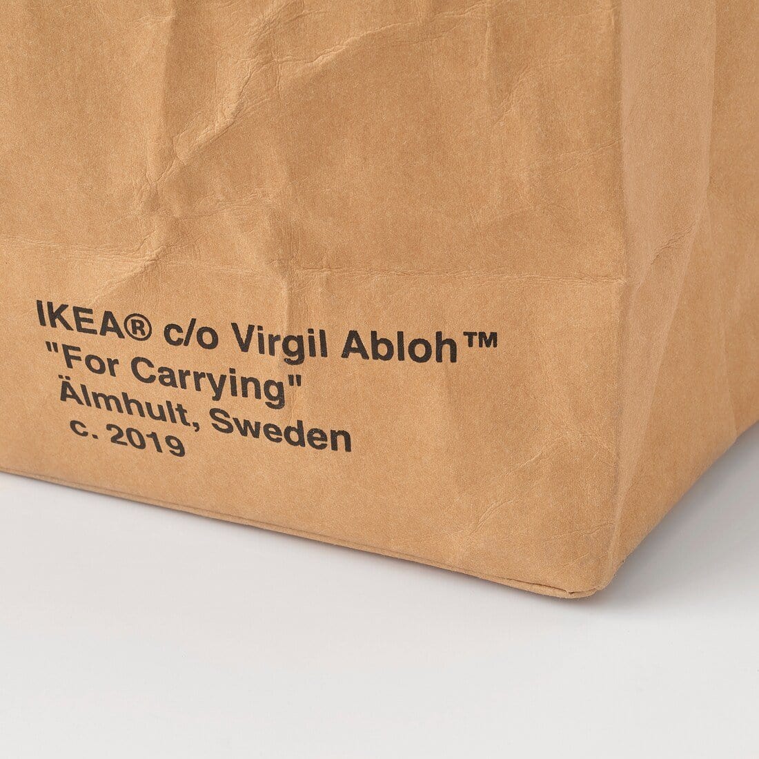 Virgil Abloh x IKEA MARKERAD Medium Bag Brown — Kick Game
