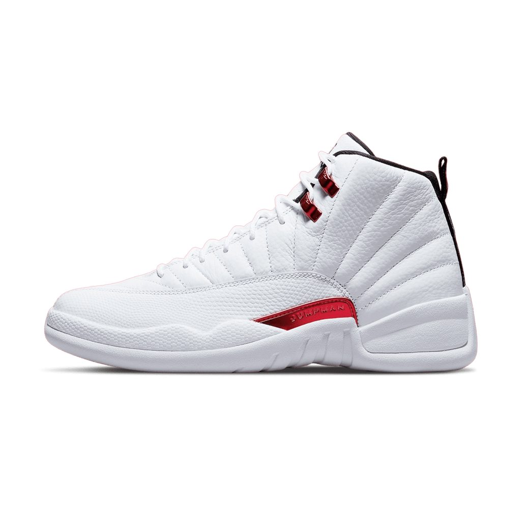 Jordan 12 red deals big kids