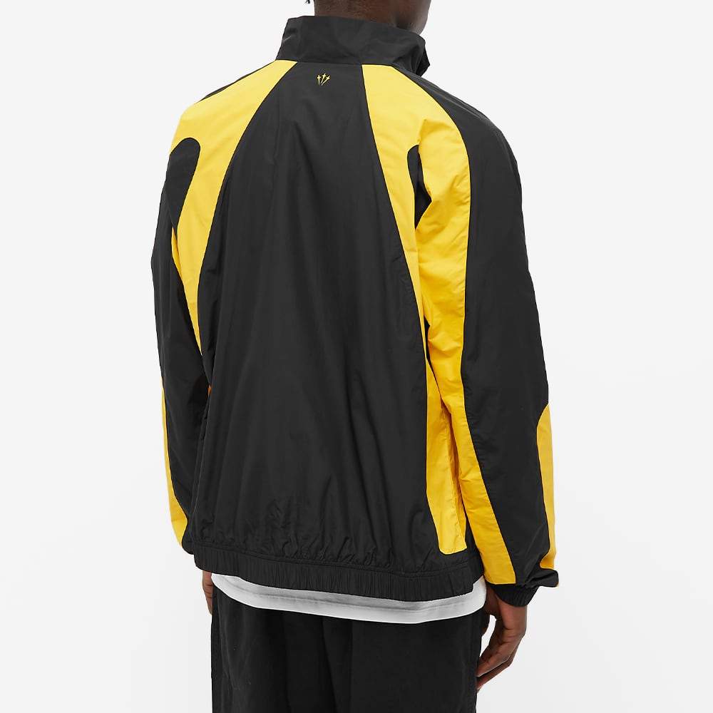 Black and gold nike hotsell track jacket