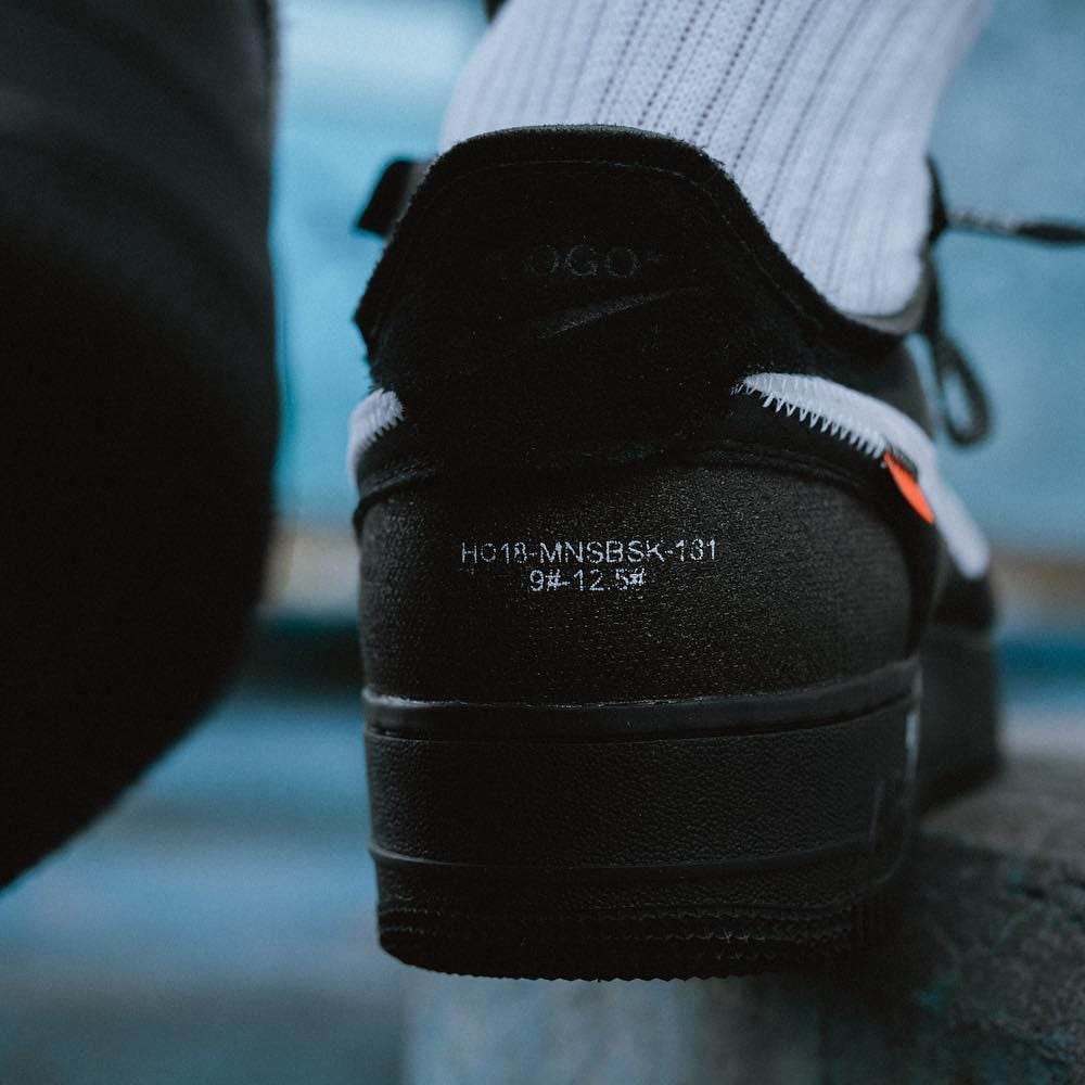 Af1 x discount off white black