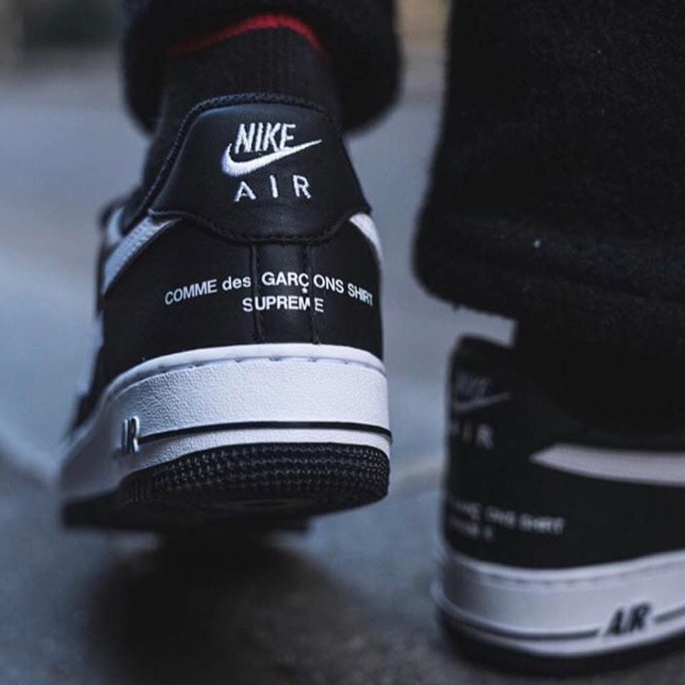 Air force 1 x comme outlet des garcons x supreme