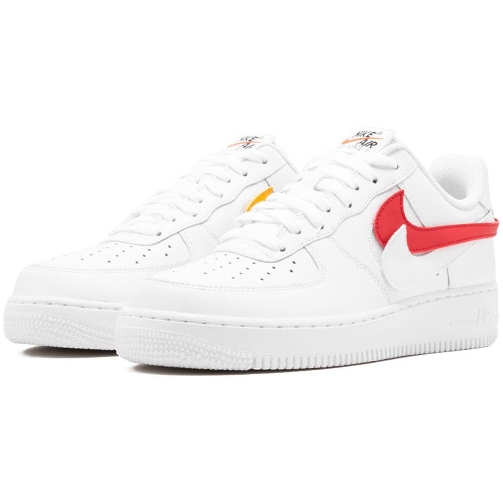 Nike air force 1 swoosh store pack white