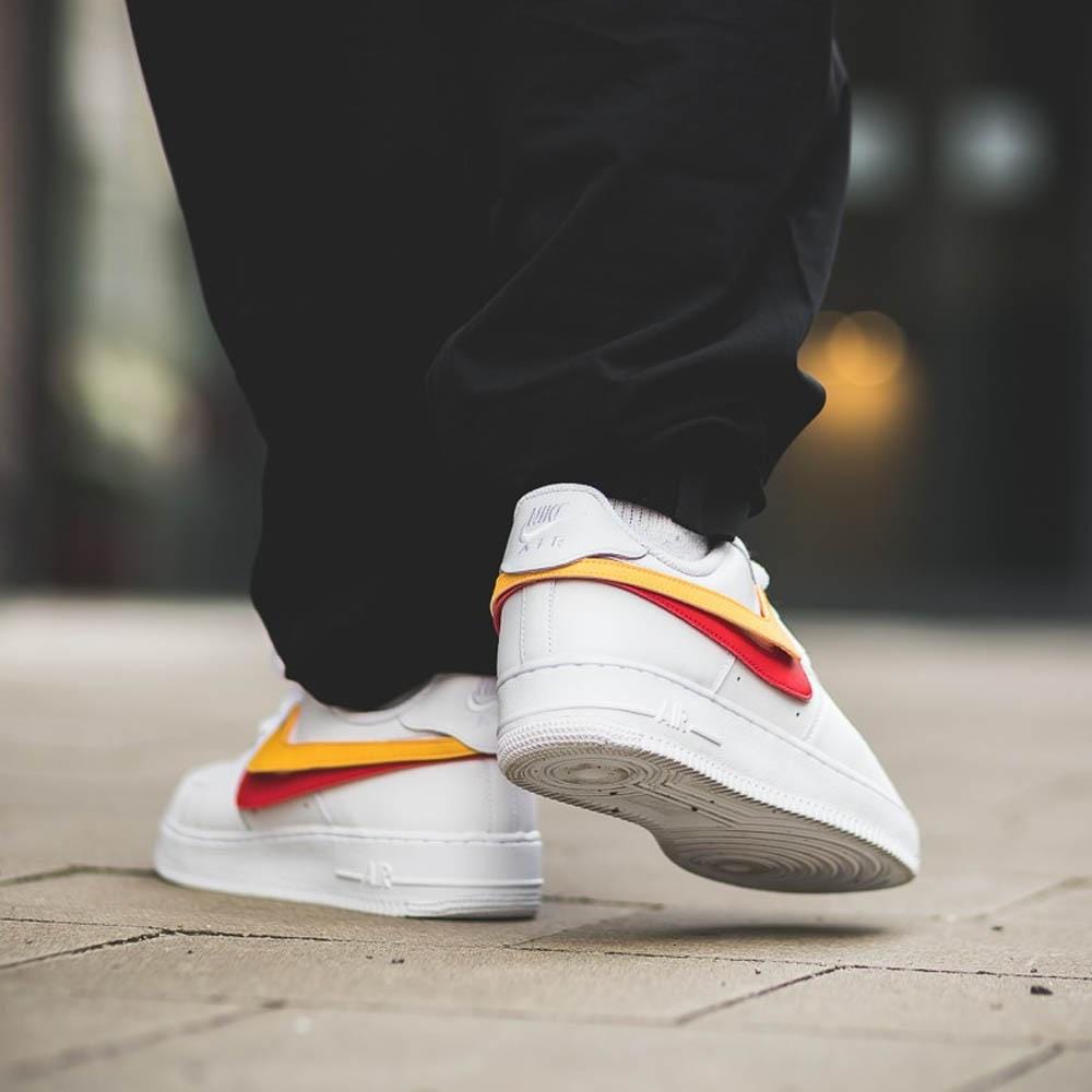 Buy Air Force 1 07 QS Velcro White Swoosh White — Kick Game