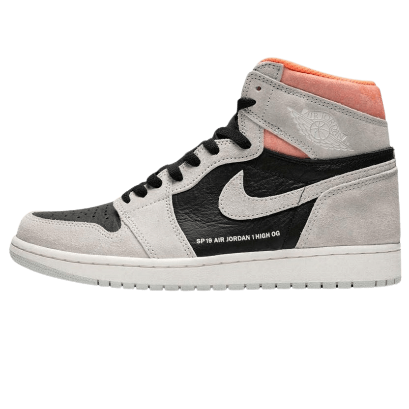 Air Jordan 1 Retro Grey Crimson - Kick Game