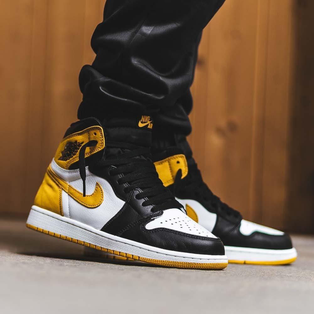 Yellow best sale retro 1s