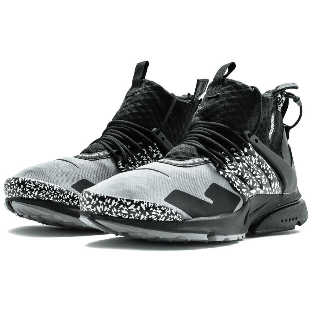 ACRONYM x Nike Air Presto Mid Grey Black — Kick Game