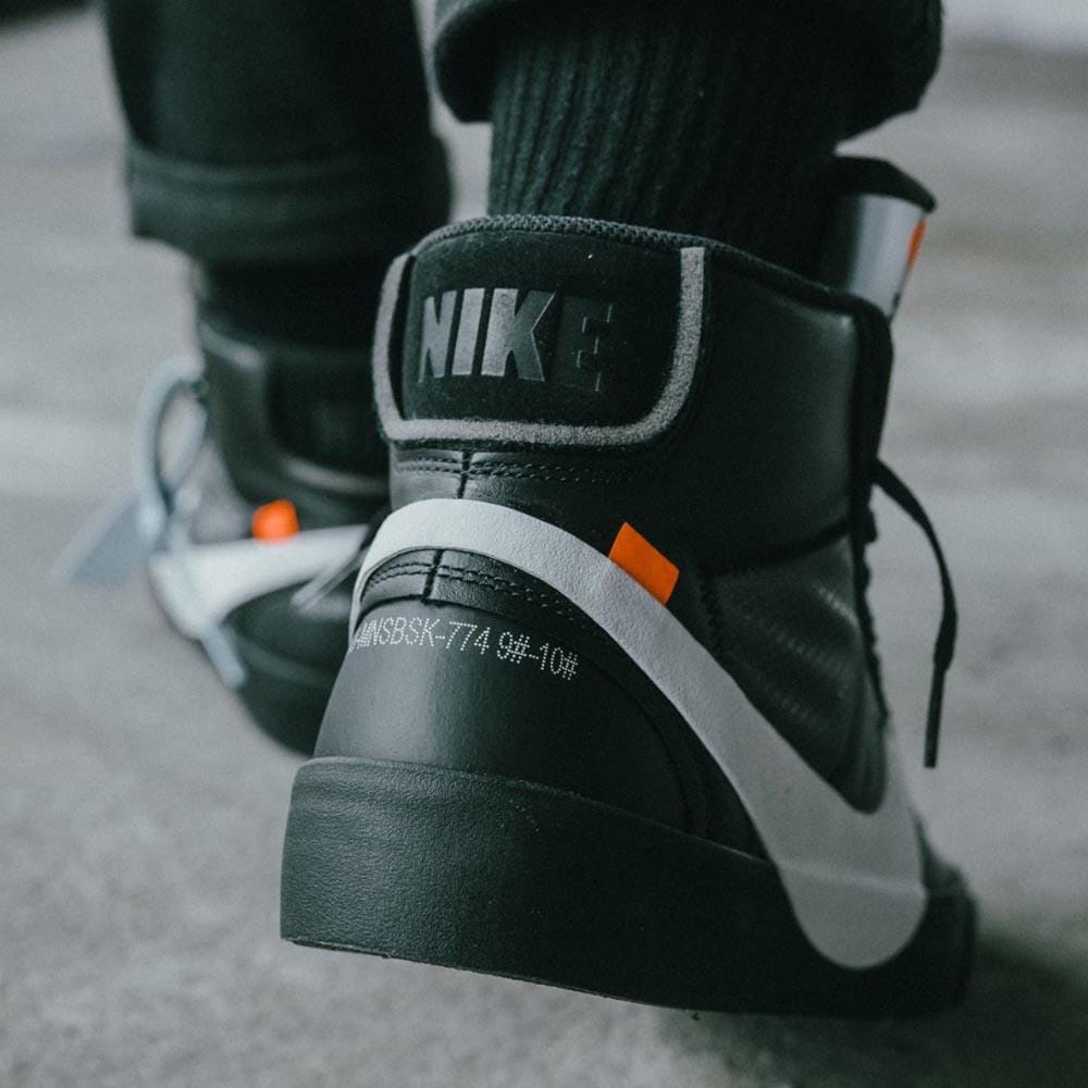 Off - preview nike air max 1 dark teal green - White x Nike Blazer 