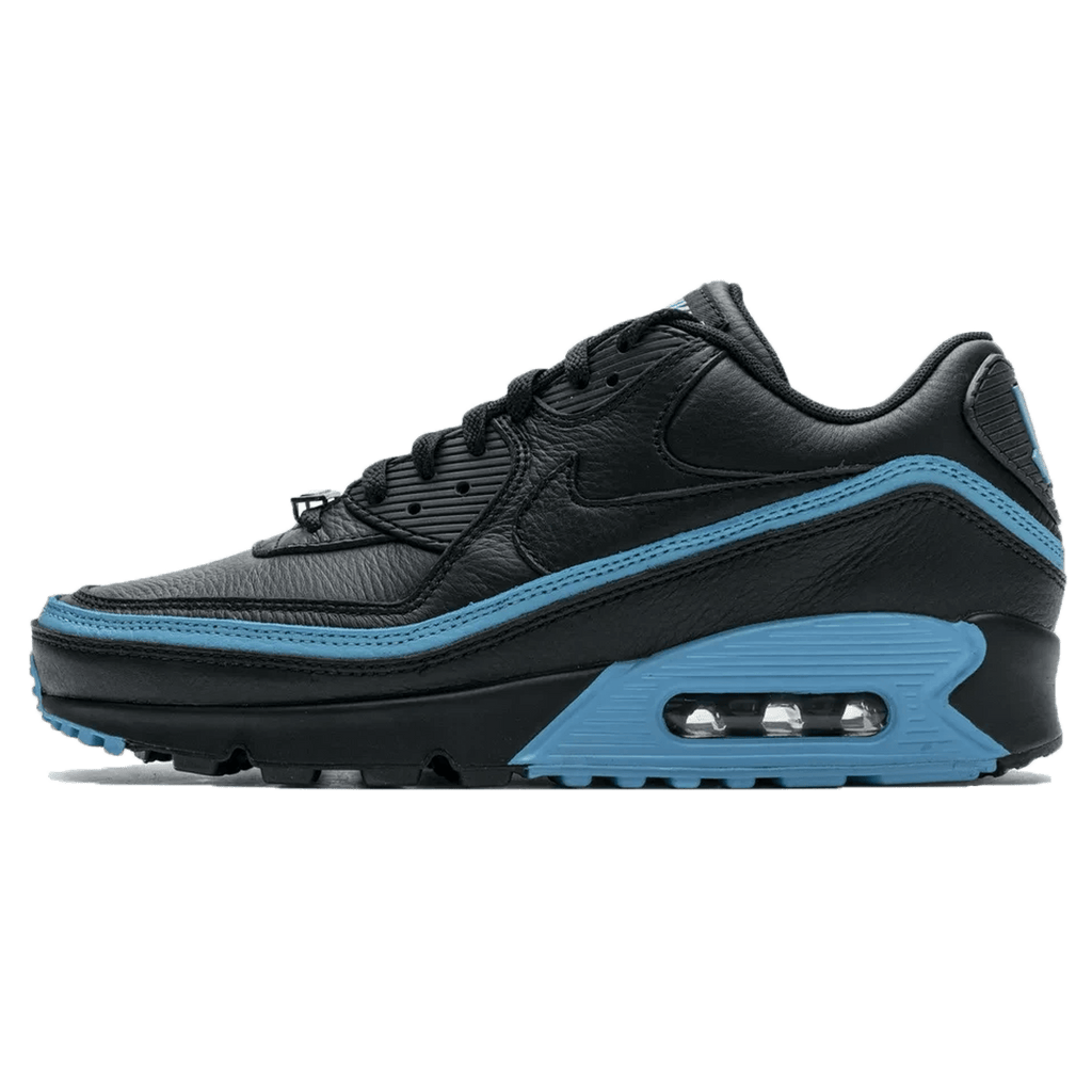 Undefeated x nike air shop max 90 black blue fury