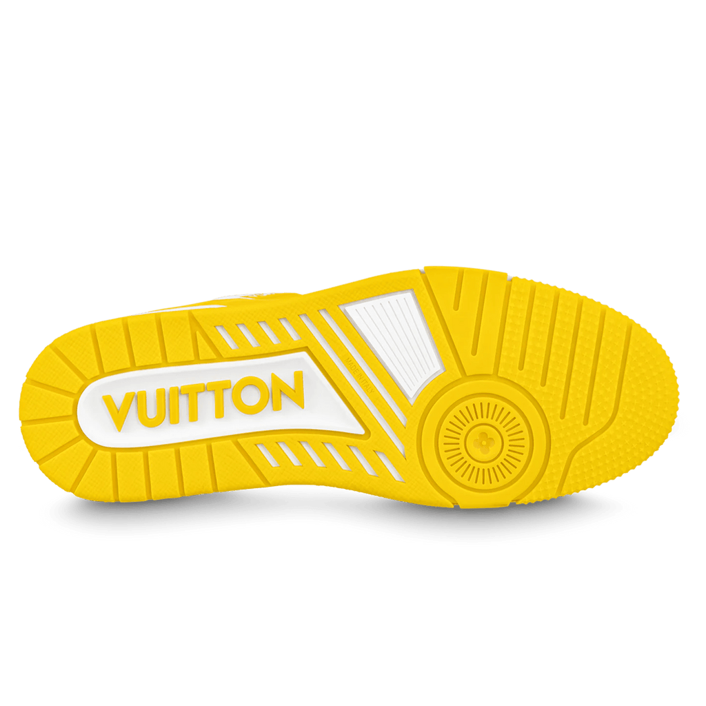 Louis Vuitton Trainer Yellow White Monogram Men's - 1AA6XN / 1AA6XL - US