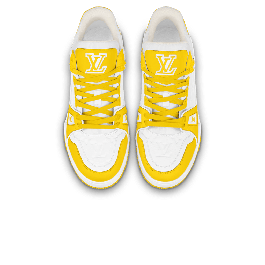 Louis Vuitton LV Monogram White Yellow Sneaker