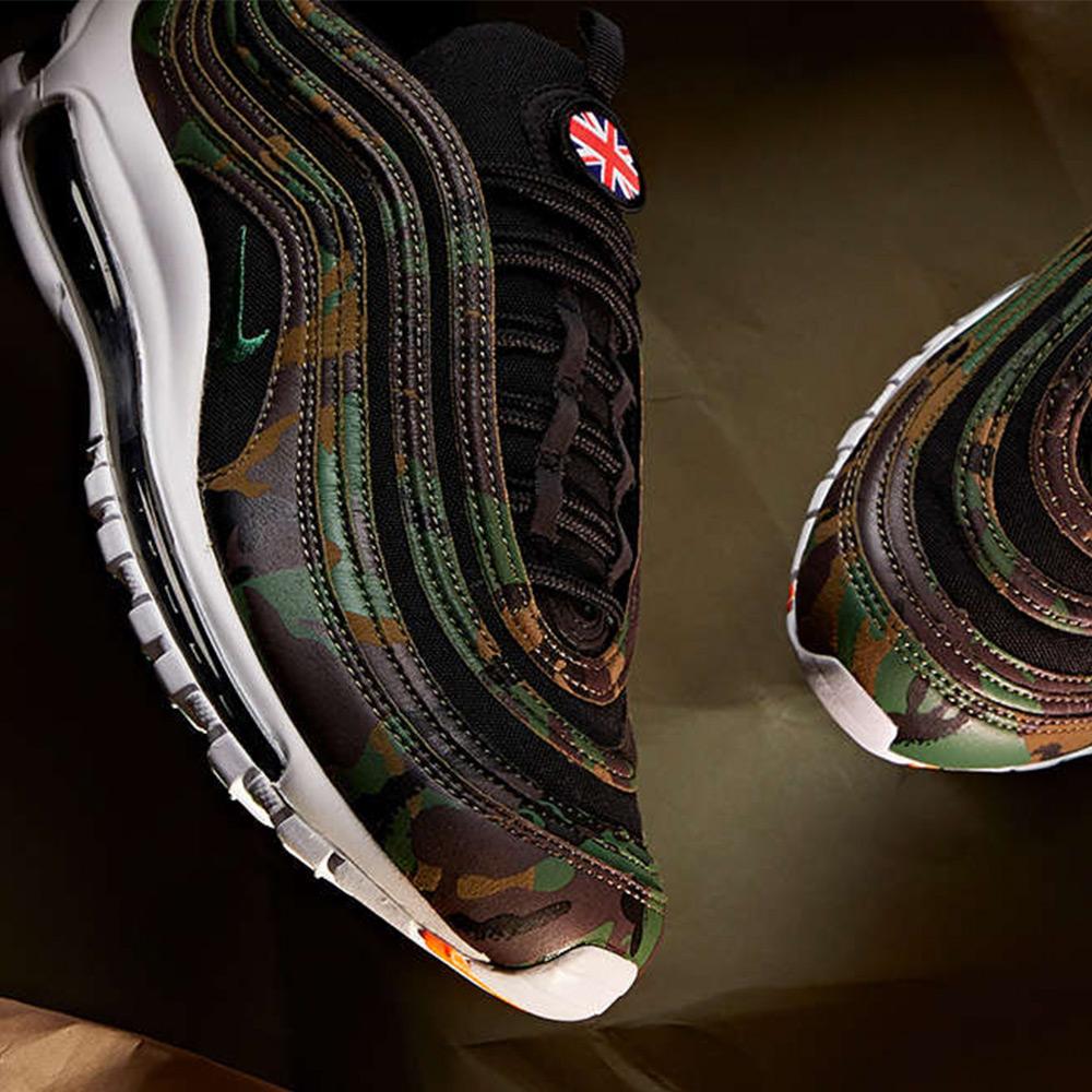 Nike Air Max 97 UK Country Camo Pack Kick Game