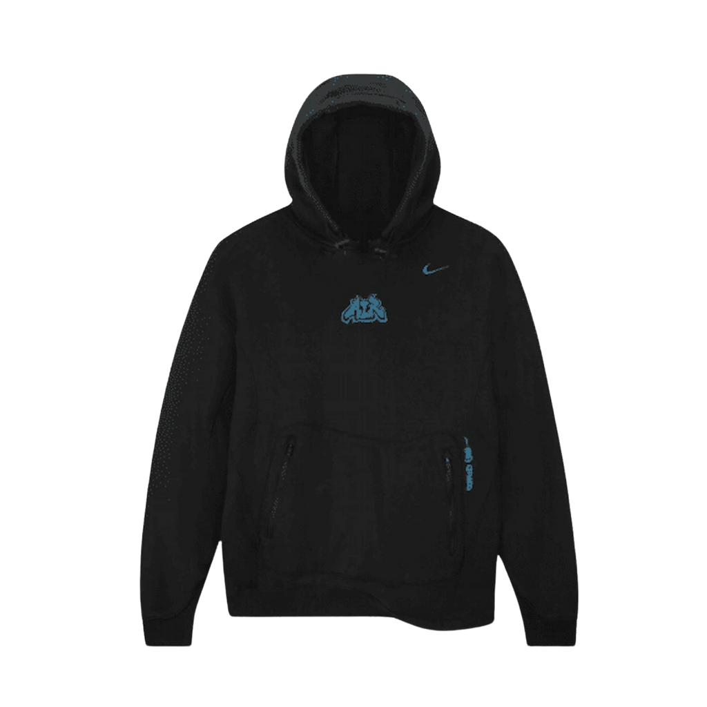 Nike x Off-White Fleece Hoodie 'Black' - Kick Game