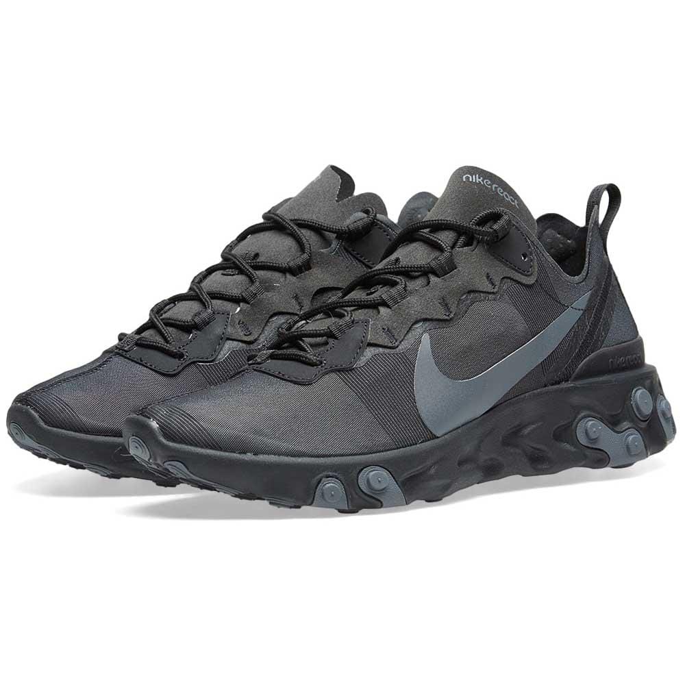 React element triple on sale black