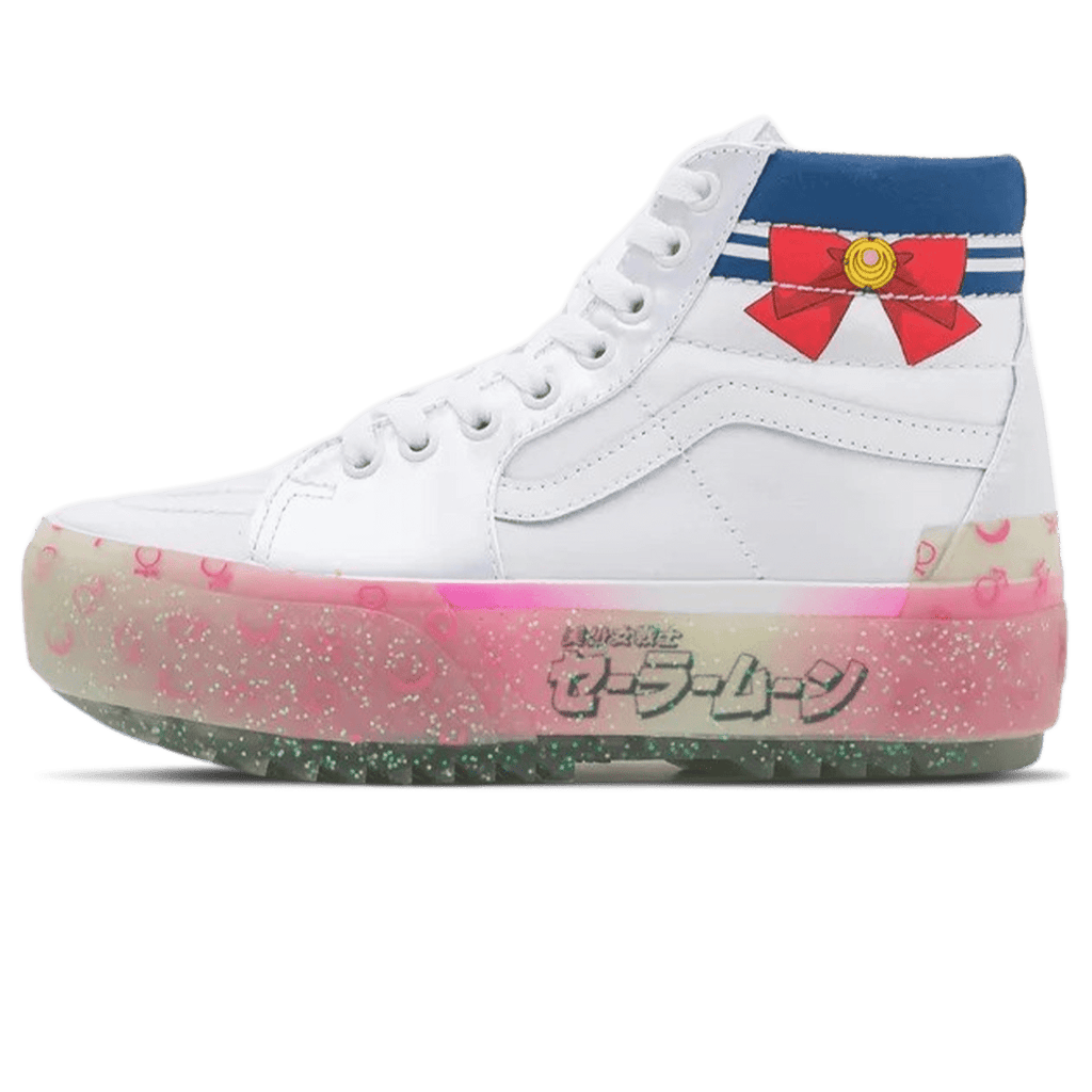 Sailor Moon x Vans Sk8-Hi Stacked 'Pretty Guardian - Silver' - Kick Game