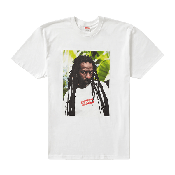 Supreme Buju Banton Tee White — Kick Game