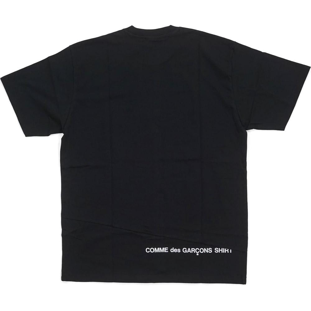 Supreme comme des garcons 2024 split box logo tee