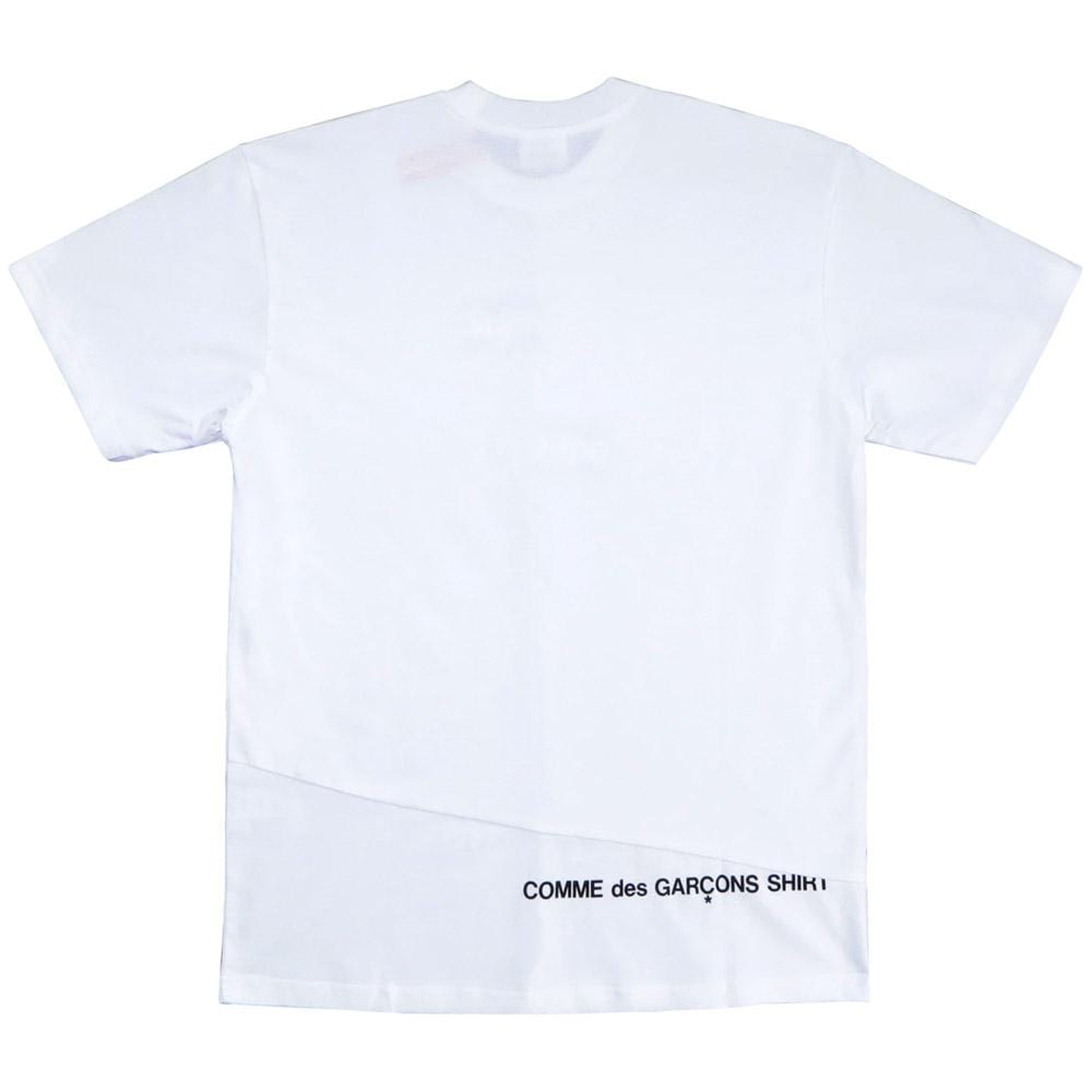 Supreme Comme des Garcons SHIRT Split Box Logo Tee White