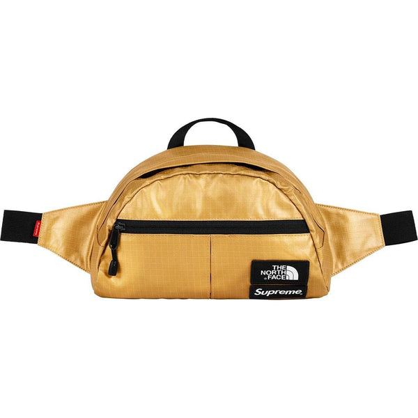 Supreme The North Face Metallic Roo II Lumbar Pack Gold — Kick Game