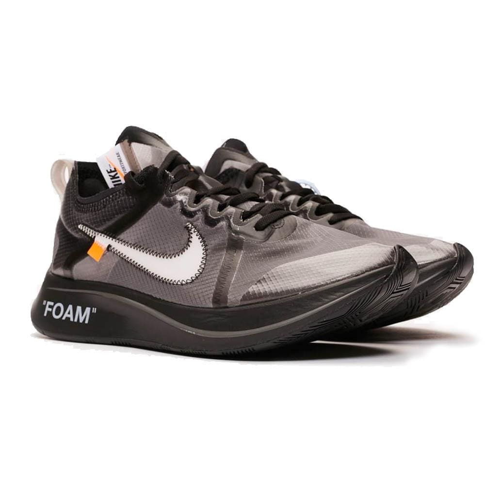 Nike zoom fly on sale x off white black