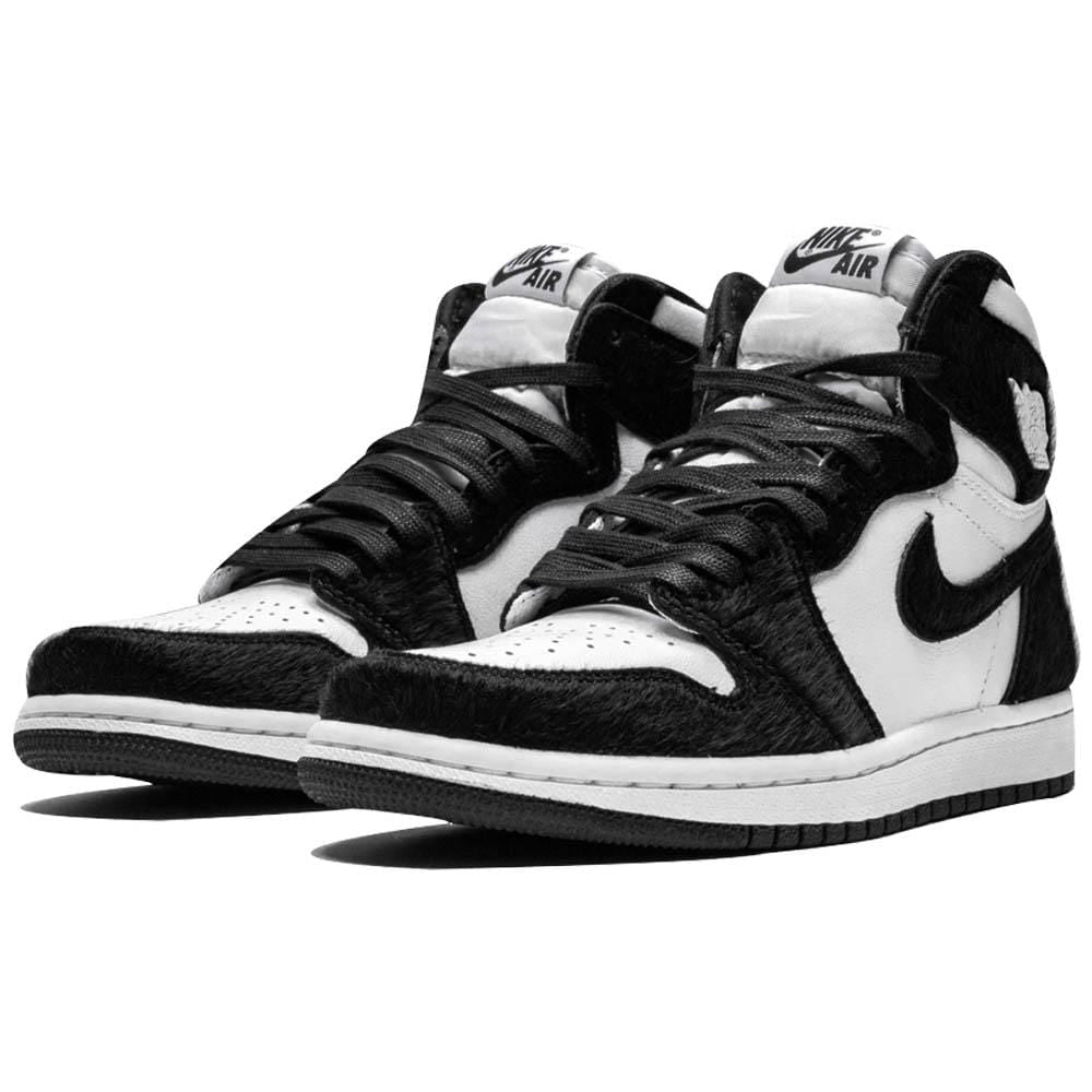 Air jordan 1 high 2024 black and white womens