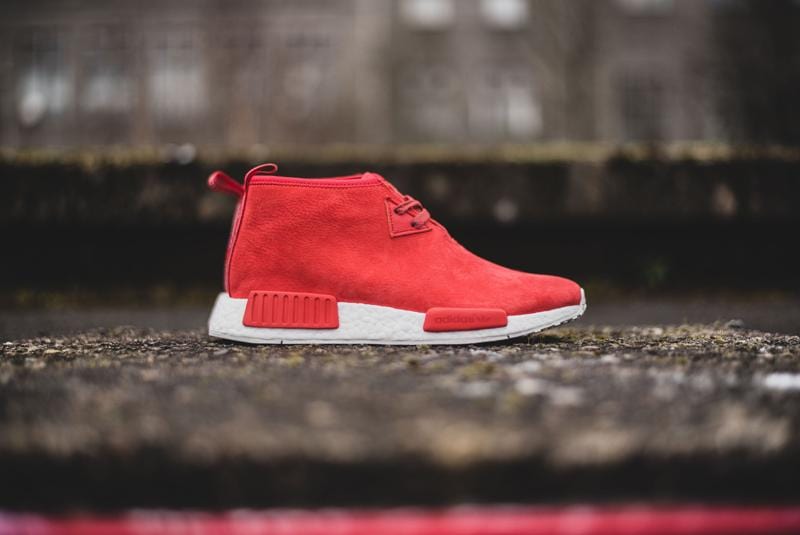 ADIDAS ORIGINALS NMD C1 CHUKKA BOOST (RED - WHITE) — Kick Game