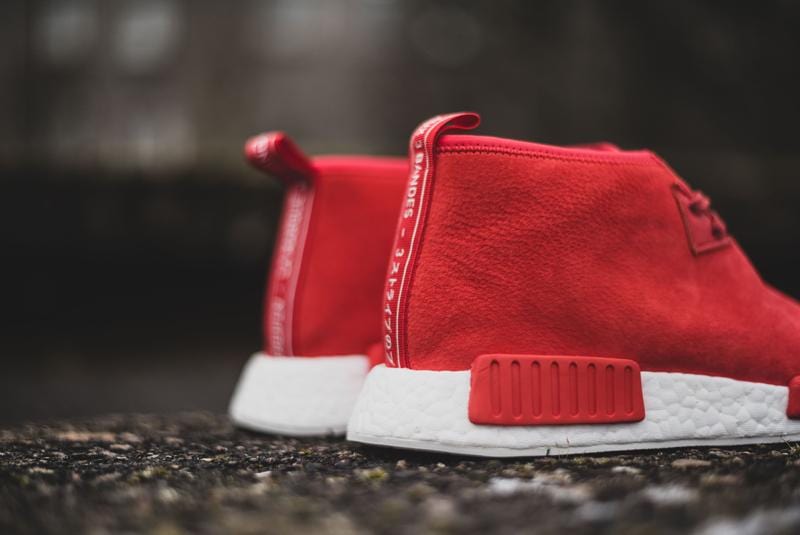 ADIDAS ORIGINALS NMD C1 CHUKKA BOOST (RED - WHITE) — Kick Game