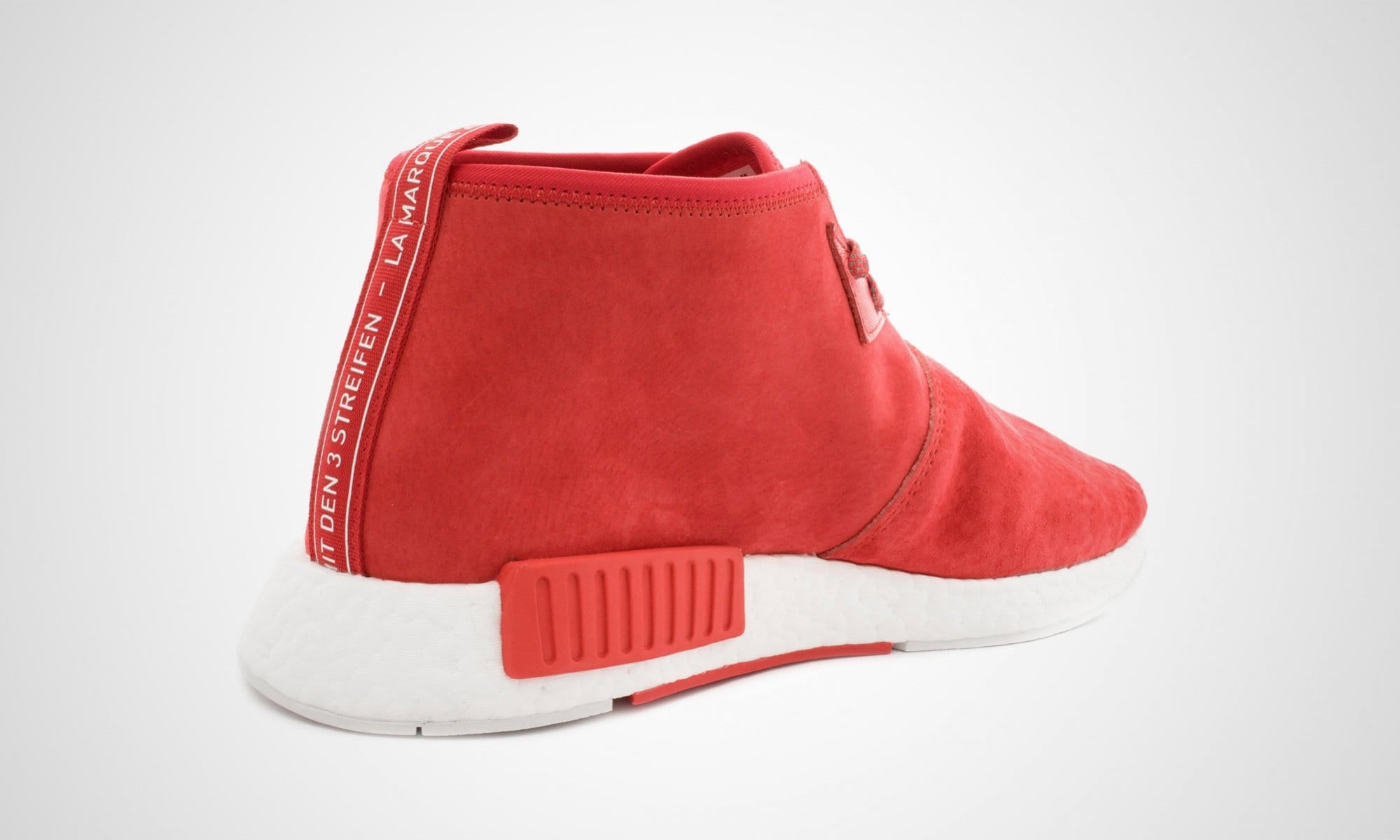 ADIDAS ORIGINALS NMD C1 CHUKKA BOOST (RED - WHITE) — Kick Game