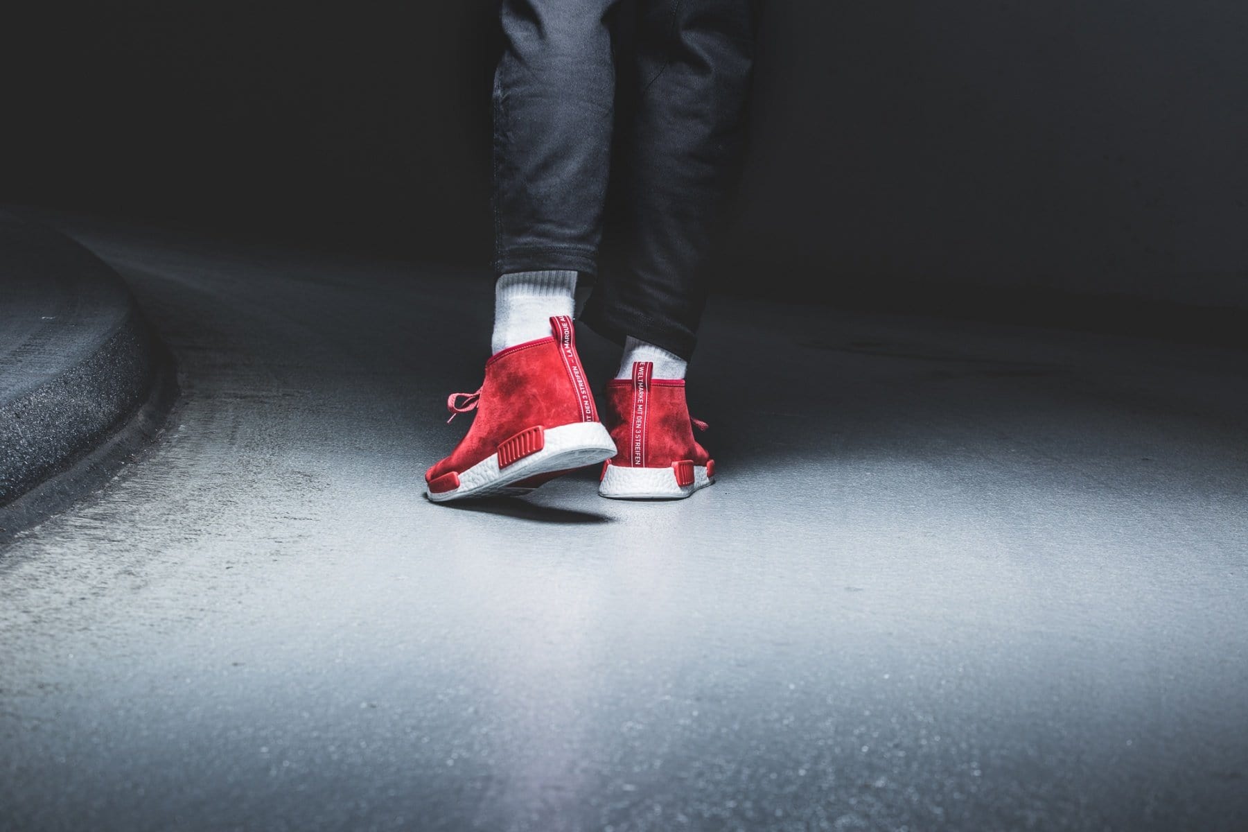 Adidas nmd chukka outlet red