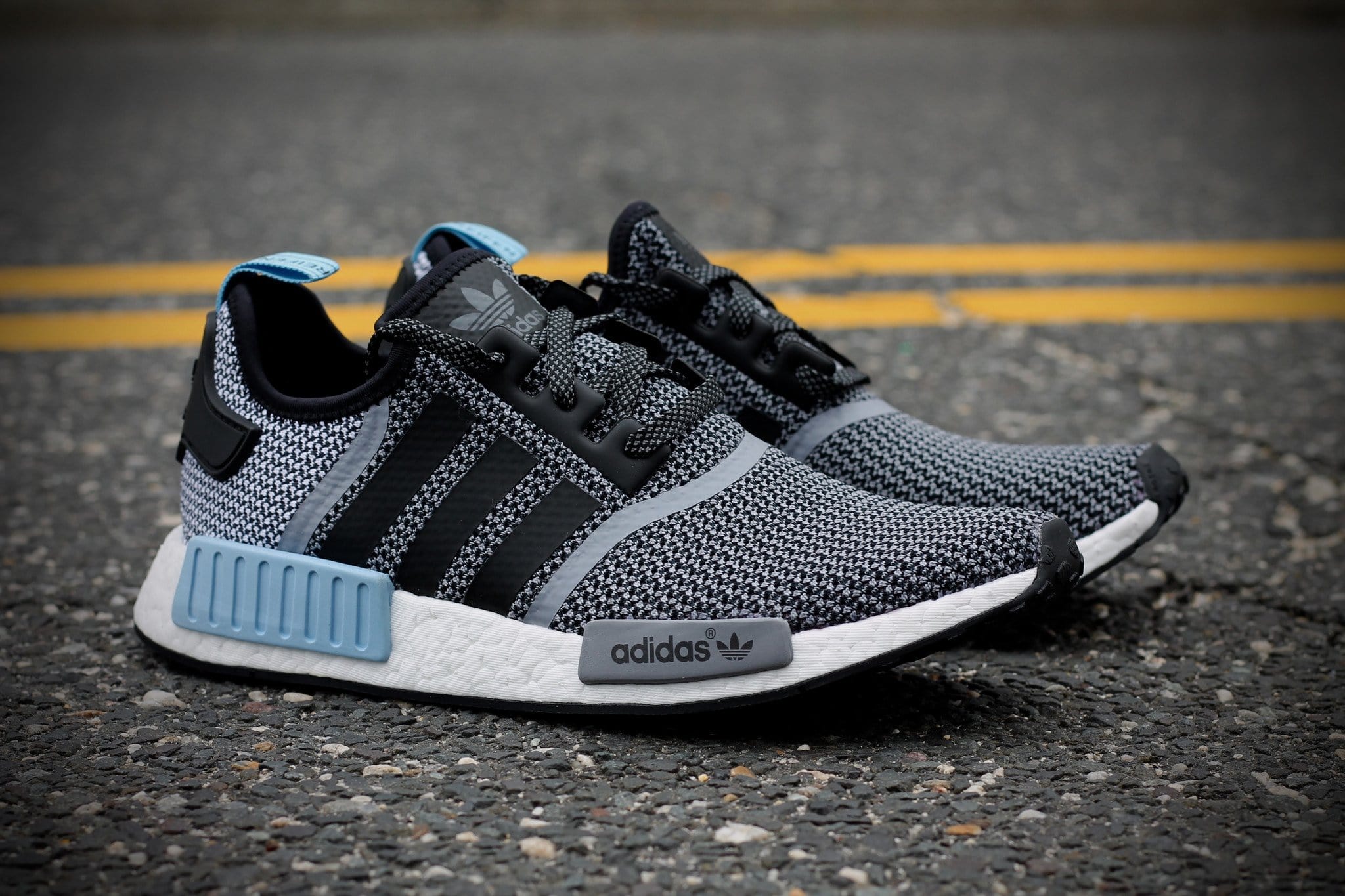 Adidas NMD R1 Runner Clear Blue Kick Game