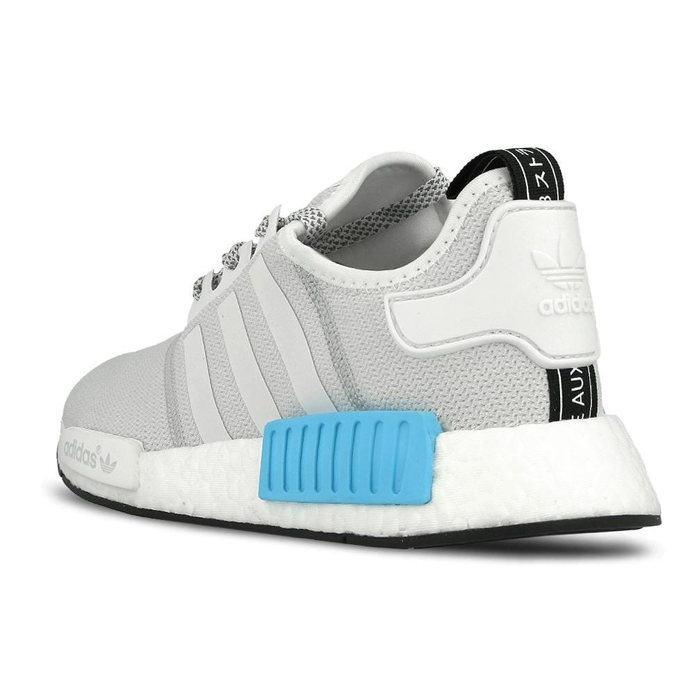 Adidas nmd white bright cyan best sale