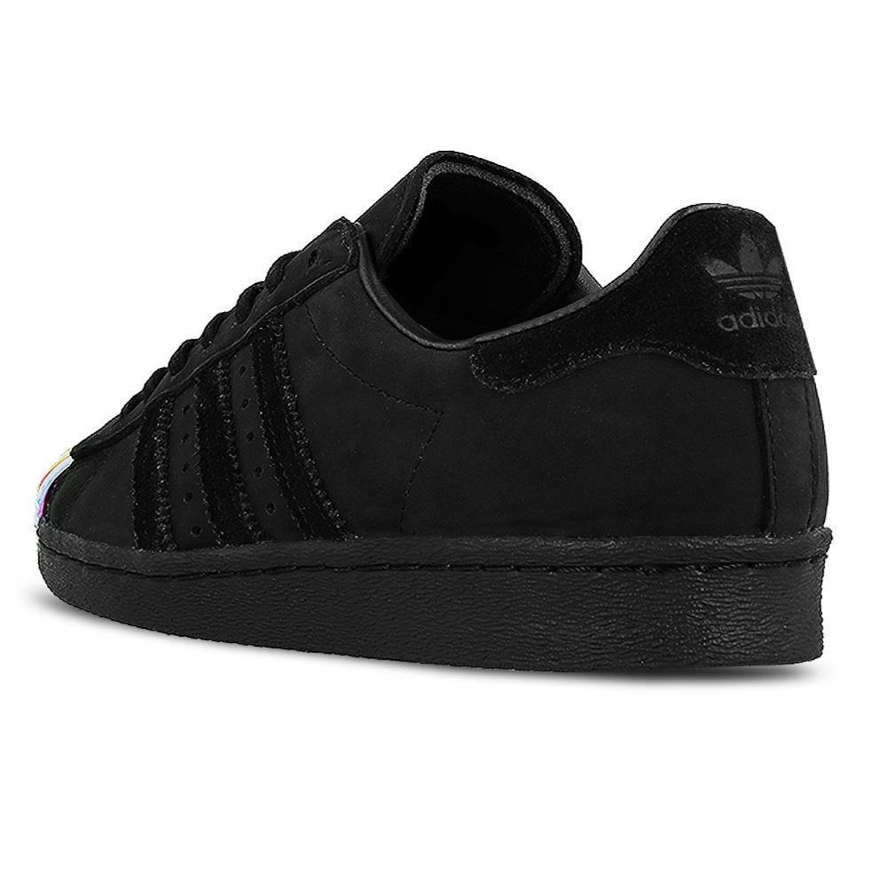 Superstar 80s metal toe black clearance suede