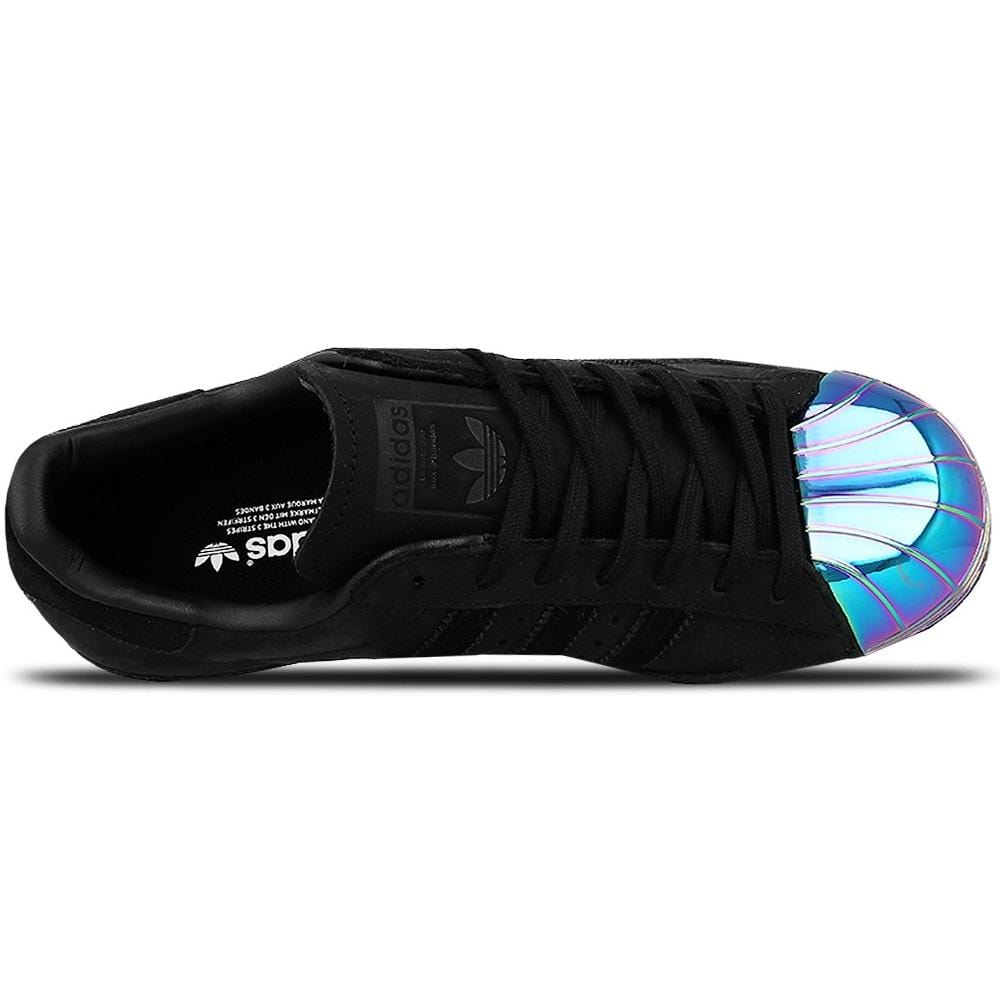 Adidas superstar metal toe noir sale